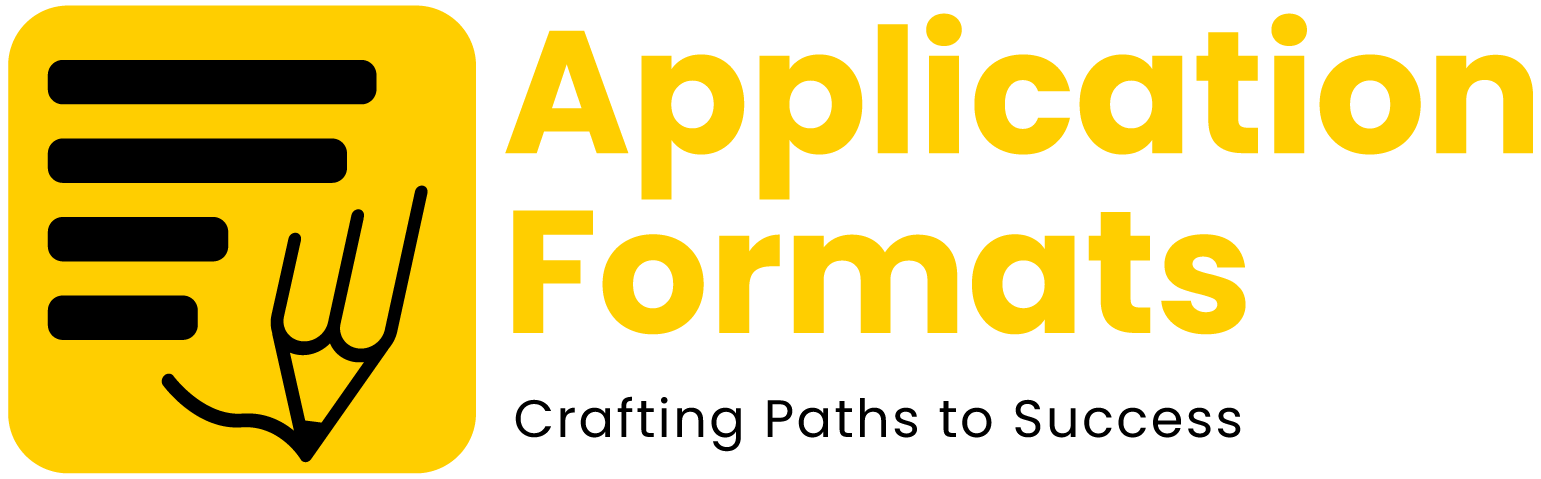 Application Formats